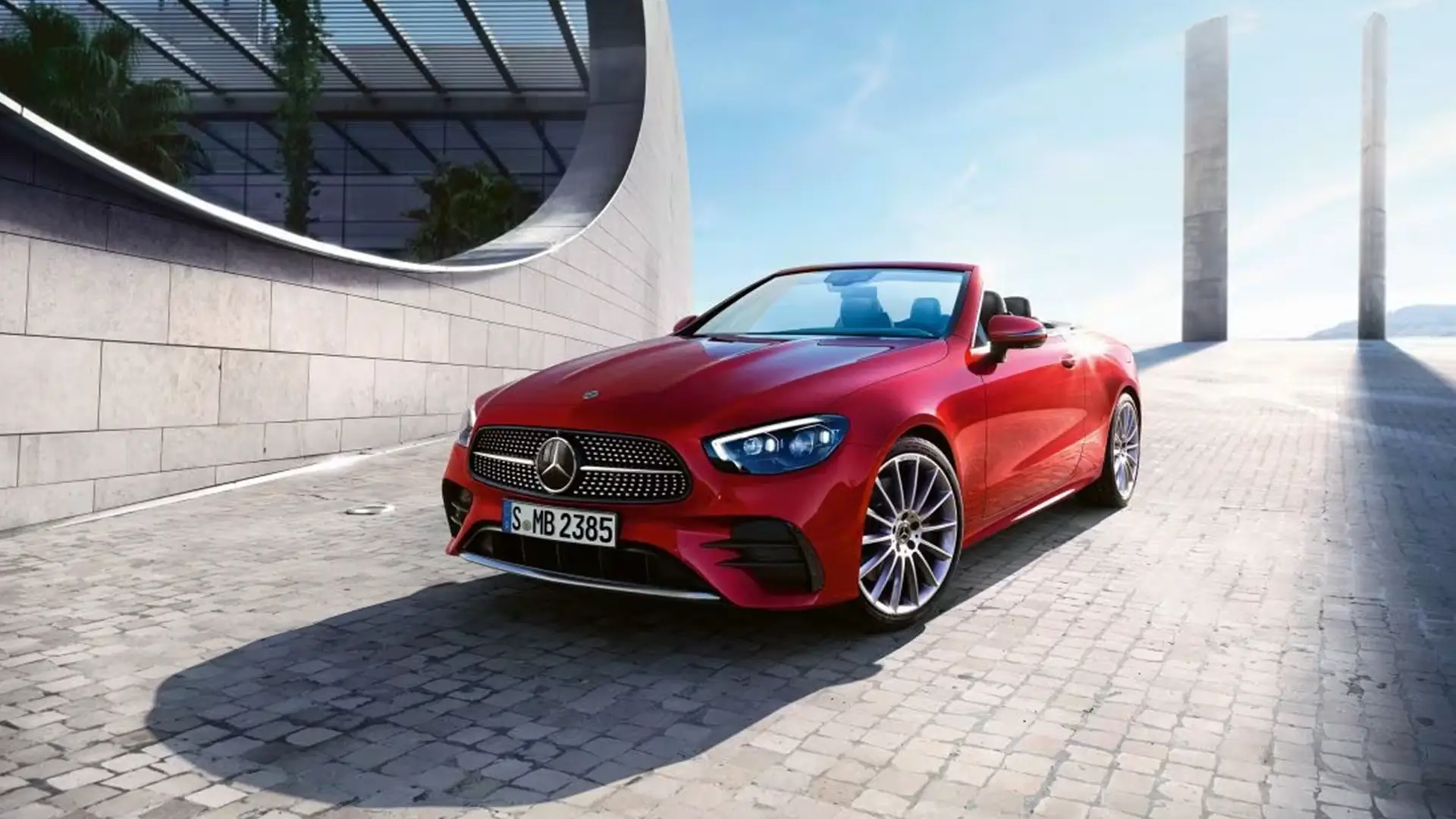 Banniere Mercedes-Benz Classe E Cabriolet