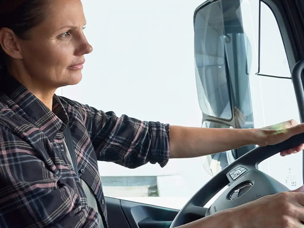 Mercedes De Willermin - Actros F vue conducteur