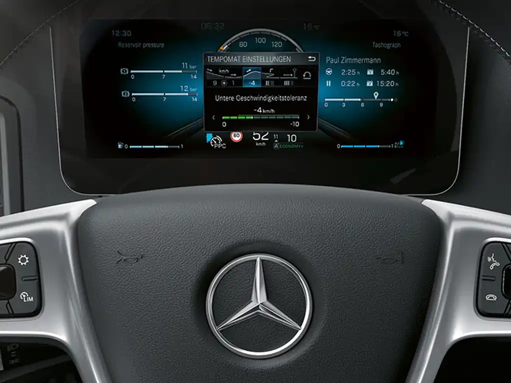 Mercedes De Willermin - Actros L vue volant