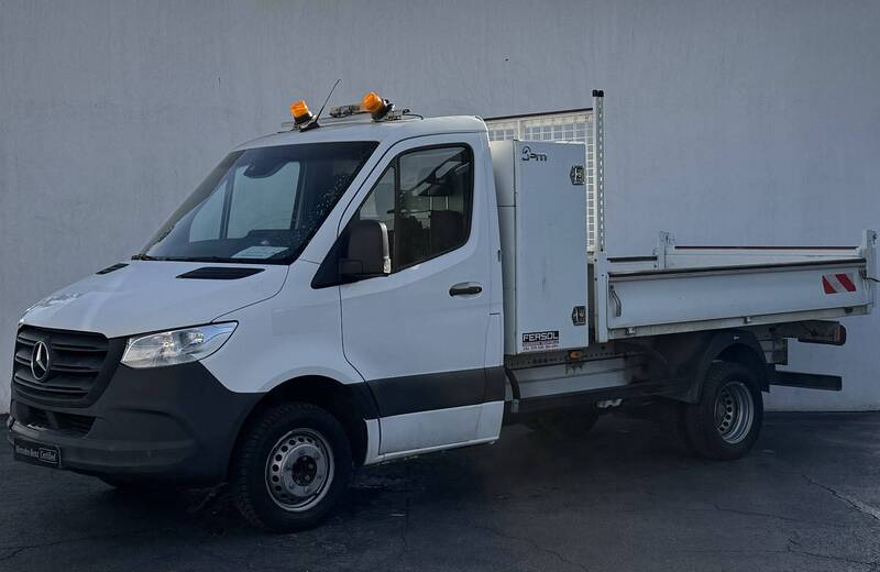 Photo MERCEDES SPRINTER CHASSIS CABINE SPRINTER CHASSIS CAB 514 CDI 37 3.5T PROPULSION