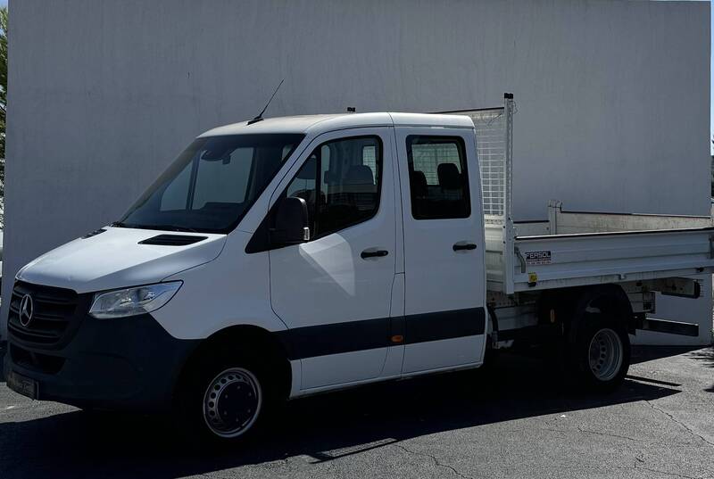 Photo MERCEDES SPRINTER CHASSIS DOUBLE CABINE SPRINTER CHASSIS DBLE CAB 514 CDI 37 3.5T PROPULSION