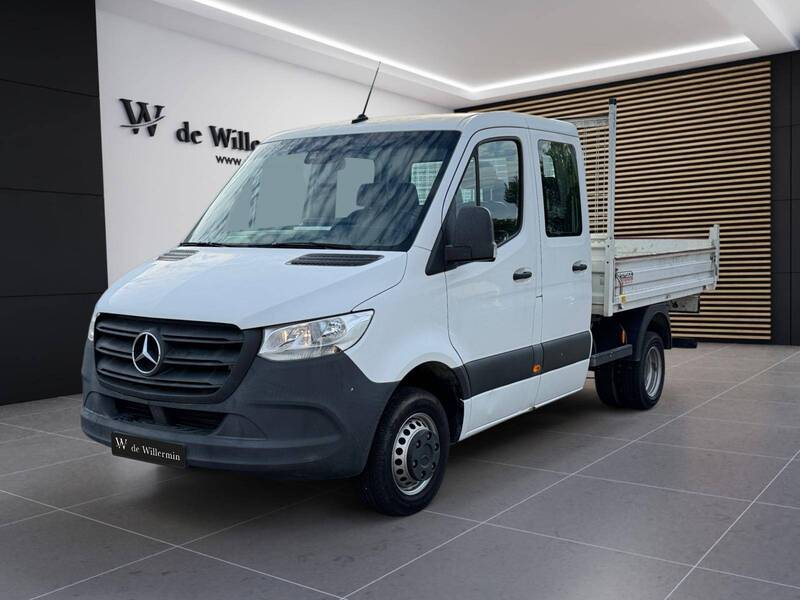 Photo MERCEDES SPRINTER CHASSIS DOUBLE CABINE SPRINTER CHASSIS DBLE CAB 514 CDI 37 3.5T PROPULSION