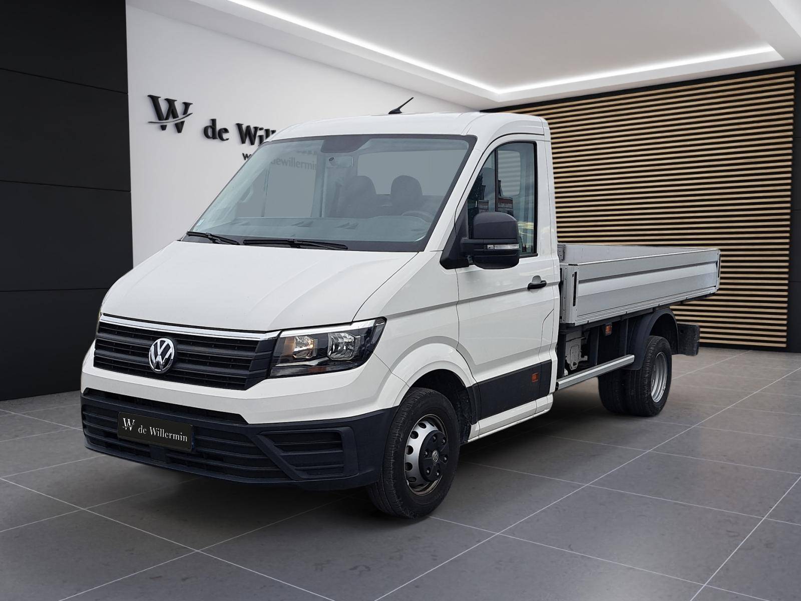 Photo VOLKSWAGEN UTILITAIRES CRAFTER CHASSIS CABINE PLATEAU CRAFTER CSC PLATEAU TRACTION 35 L3 2.0 TDI 177CH BVA8