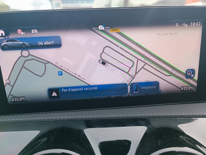 Image Mercedes-Benz CLASSE A 200 d AMG Line   200 d AMG Line